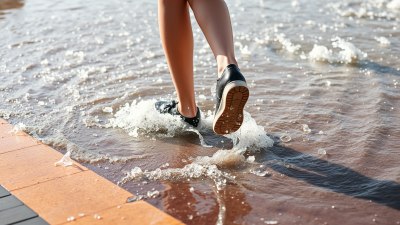 How to Emotionally Recover From Stepping in a Cold Water Splash Zone