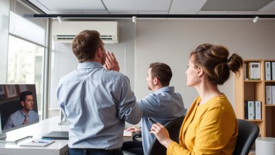 Why Office Air Conditioning Wars Start on Hot Mornings
