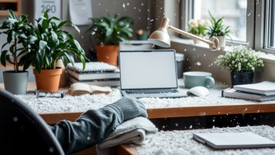 Why You Start Cleaning Your Workspace During a Cold Snap
