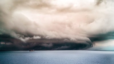How Winds Shift in a Developing Cyclone