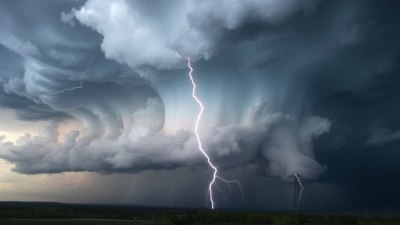 How Updrafts and Downdrafts Create Storm Intensity