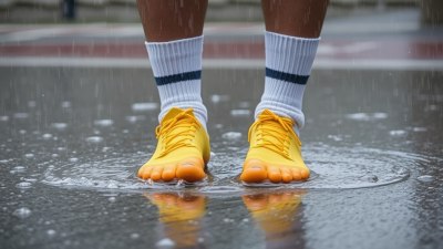 How the Rain Targets Your Socks With Precision