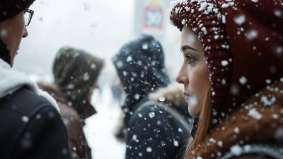 When People Avoid Eye Contact Like It’s a Snow Squall