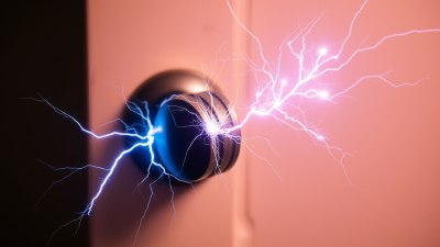 Static Electricity Thinks It's the Main Character