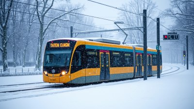 The Mysterious Magnetism Between Snow and Public Transport
