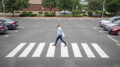 How to Walk Across a Parking Lot Without Performing a Slapstick Comedy