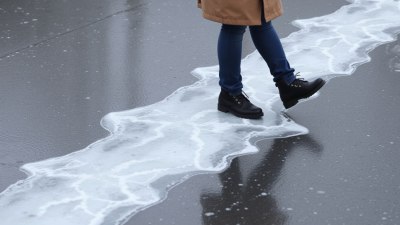 Why You Never See Anyone Gracefully Walk Across Black Ice
