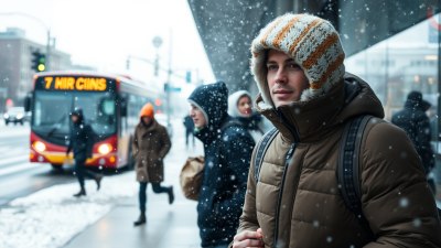 Why the Cold Always Feels Colder When You’re in a Hurry