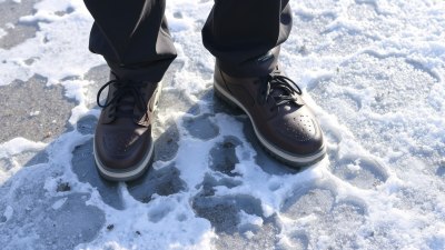 How Ice Forms Exactly Where You Step