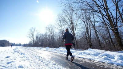 The Science of Winter Making You Walk Differently