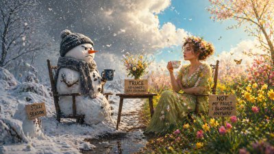 The Unstable Truce Between Winter and Spring That No One Agreed To